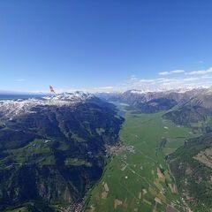 Flugwegposition um 15:19:15: Aufgenommen in der Nähe von 39024 Mals, Südtirol, Italien in 2711 Meter